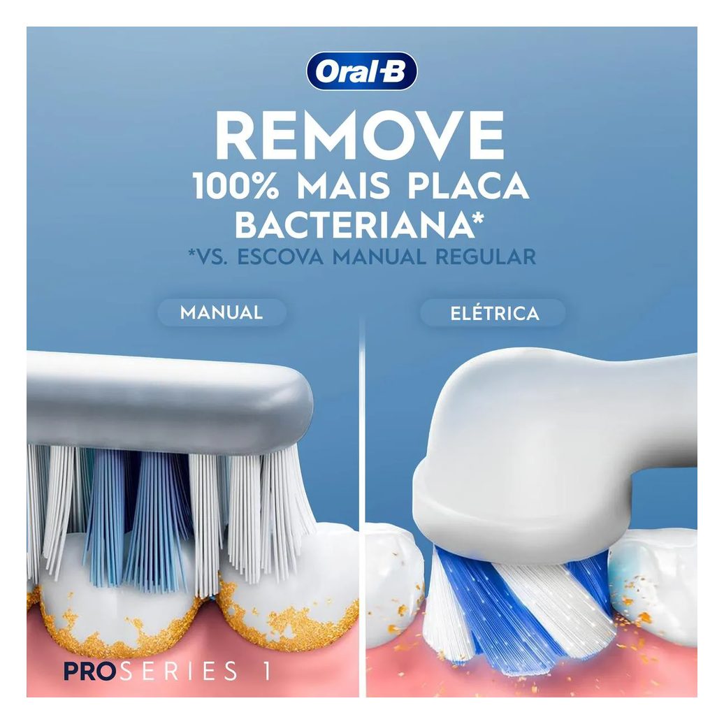 Escova de Dente Elétrica Oral-B PRO Series 1 220V 1 unidade