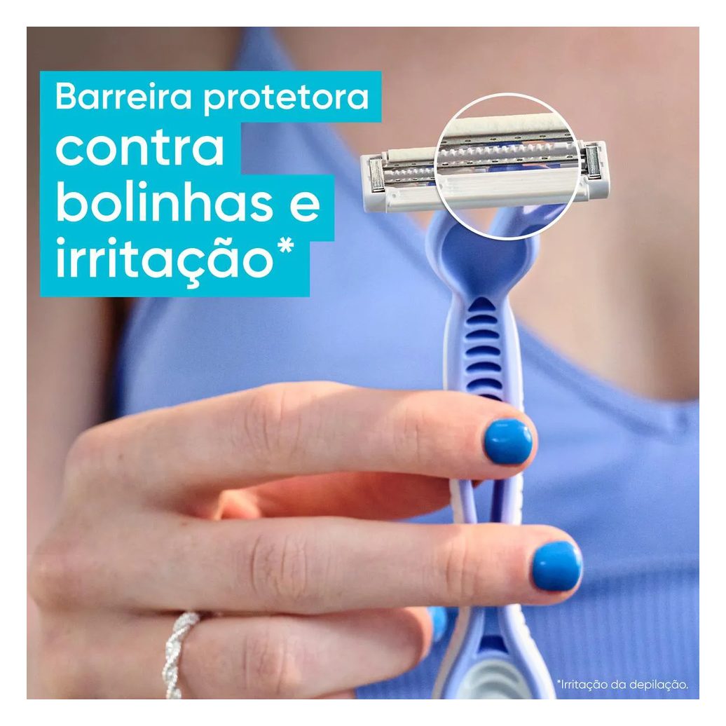 Aparelho de Depilar Descartável Gillette Venus Íntima 2 Unidades