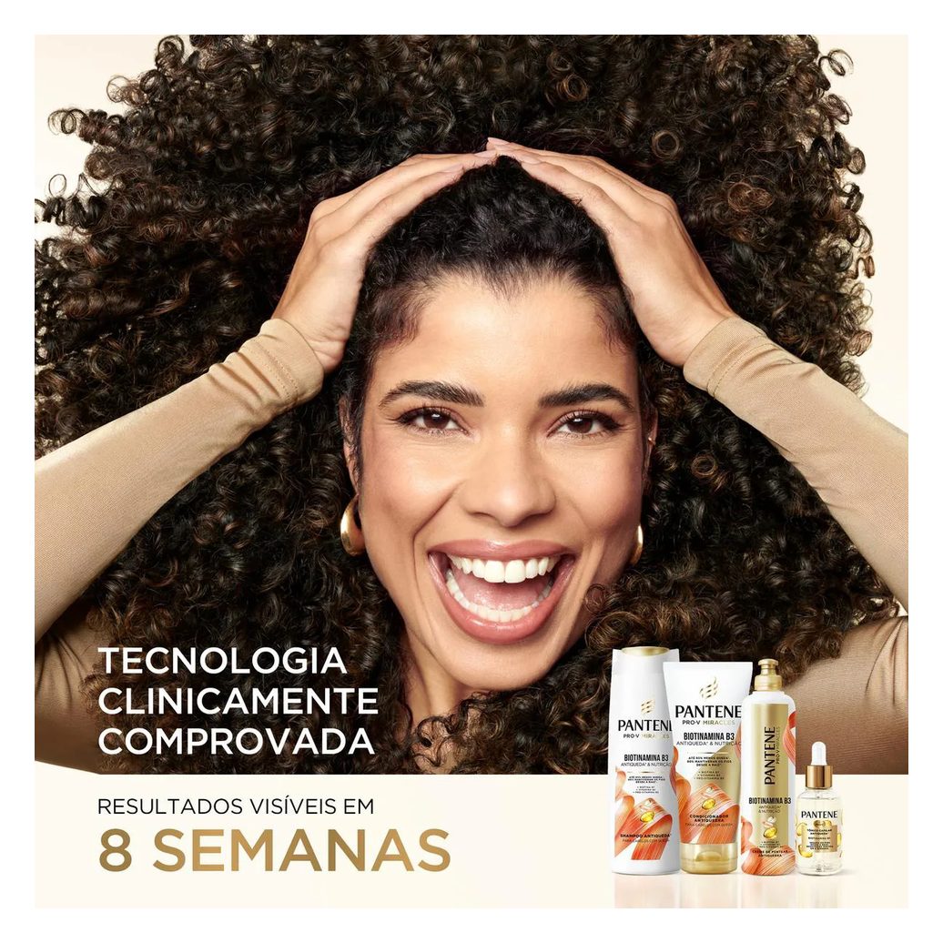 Tônico Capilar Antiqueda Pantene Pro-V Biotinamina B3 52ml