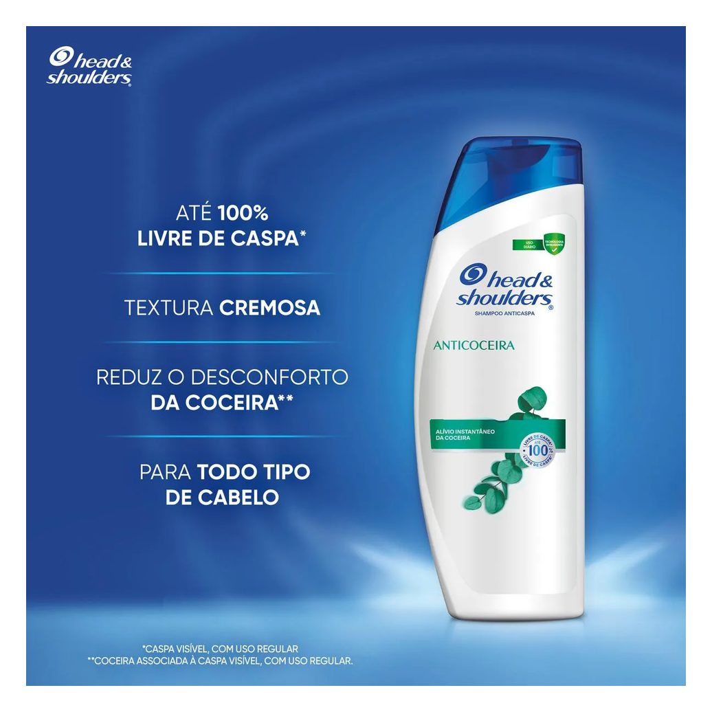 Shampoo Anticaspa Head & Shoulders Anticoceira 400ml