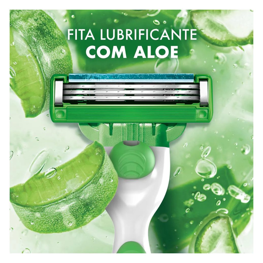 Aparelho de Barbear Gillette Mach3 Sensitive com 1 unidade