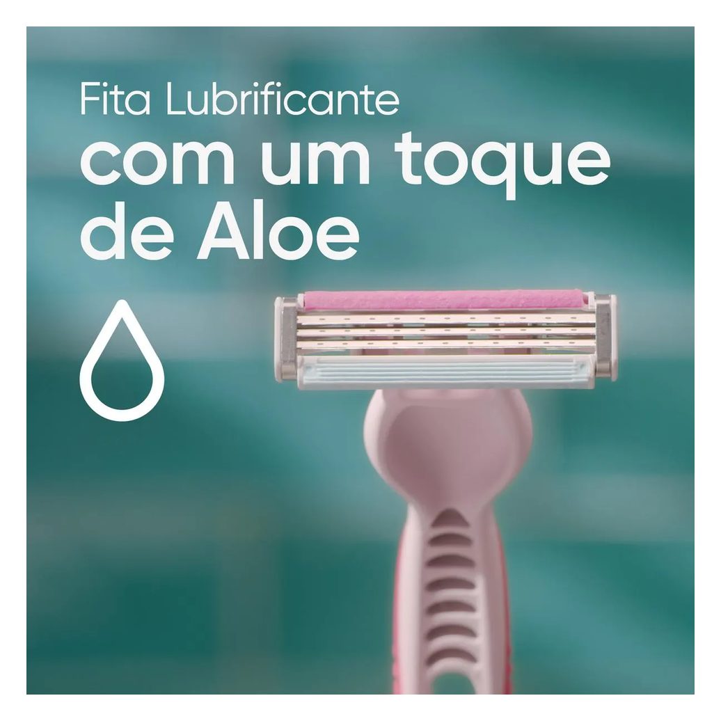 Aparelho de Depilação Gillette Venus Suave com 2 Unidades