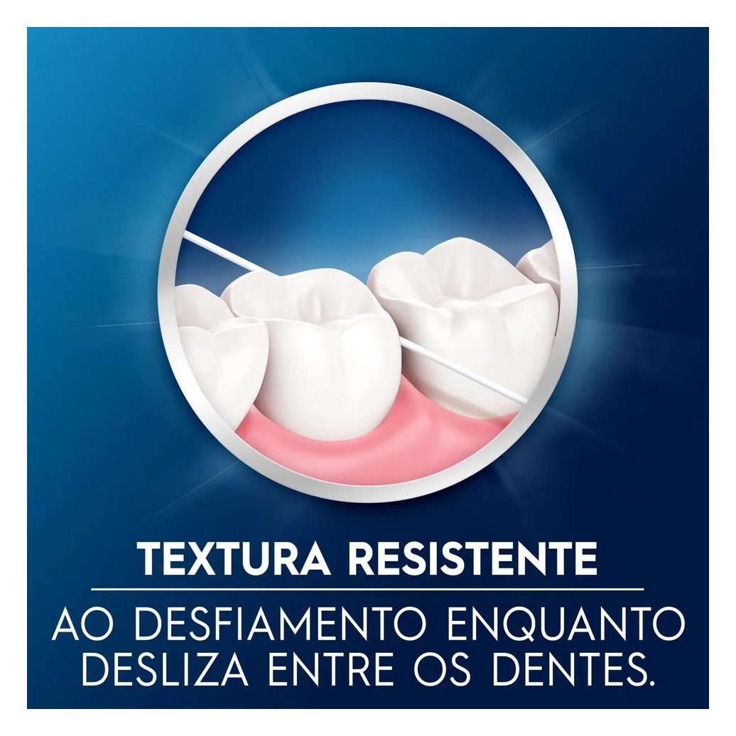 Fio Dental Oral-B Essential Floss Encerado com 50 metros