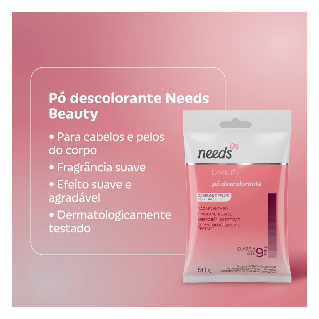 Pó Descolorante Needs Beauty 50g