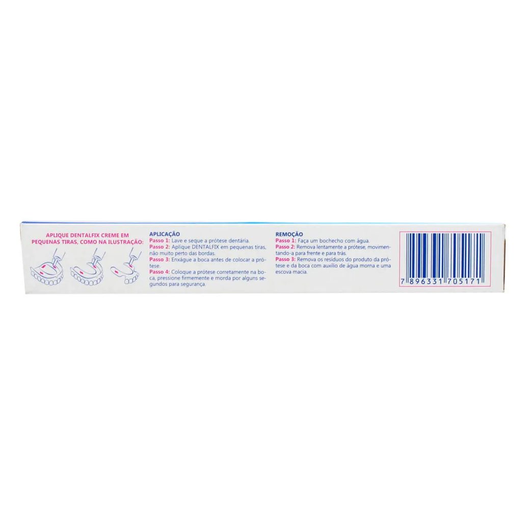 Creme Fixador de Dentadura DentalFix com 40g