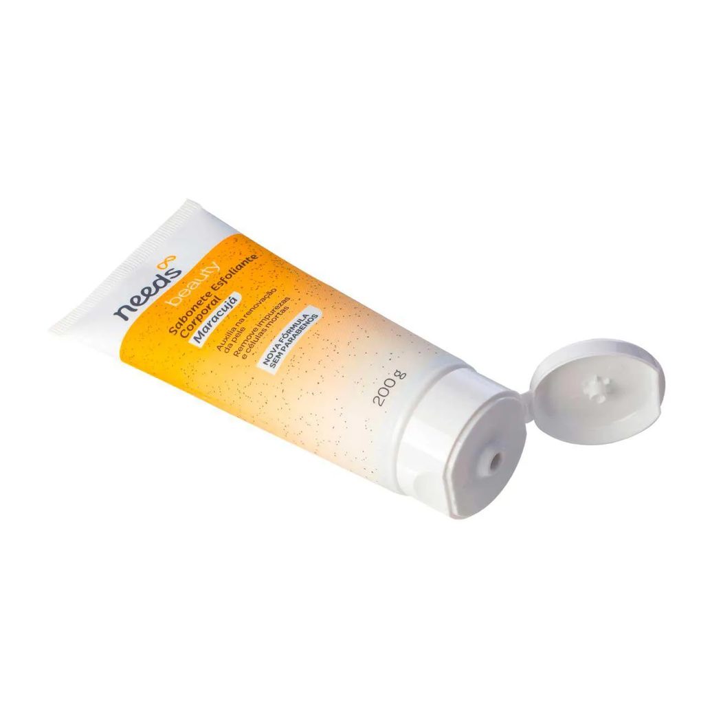 Sabonete Esfoliante Needs Beauty Maracujá 200ml