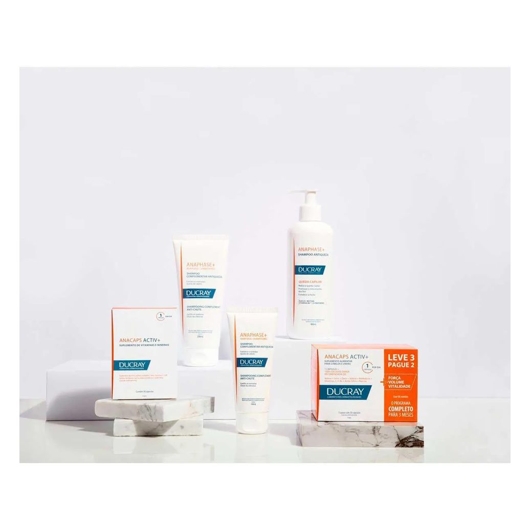 Polivitamínico Anacaps Activ+ Cabelos e Unhas 30 cápsulas