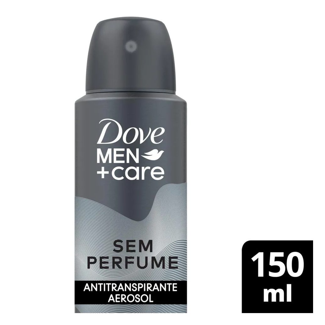 Desodorante Antitranspirante Aerosol Dove Men +Care Sem Perfume 48h 150ml