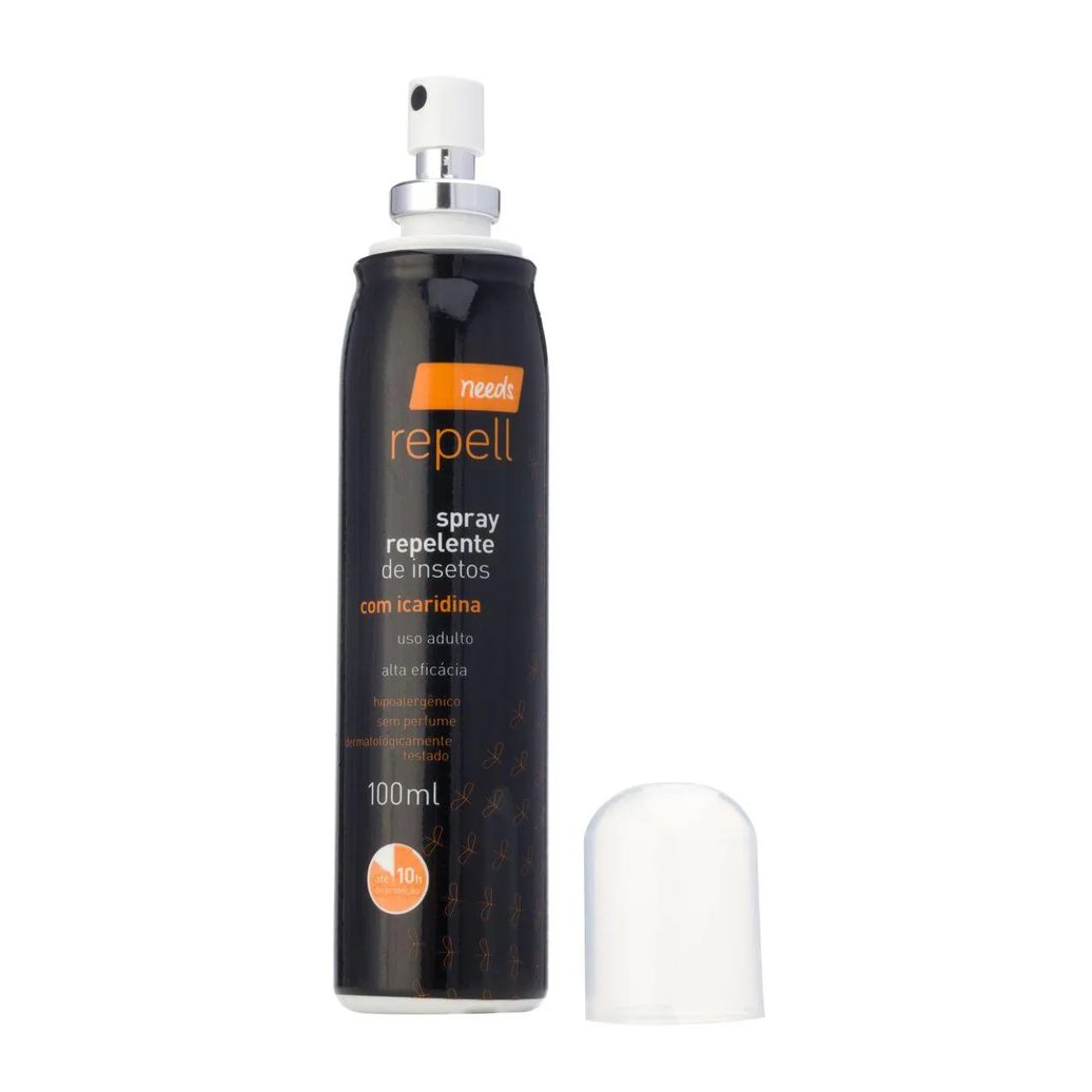 Repelente com Icaridina Needs Repell Spray 100ml