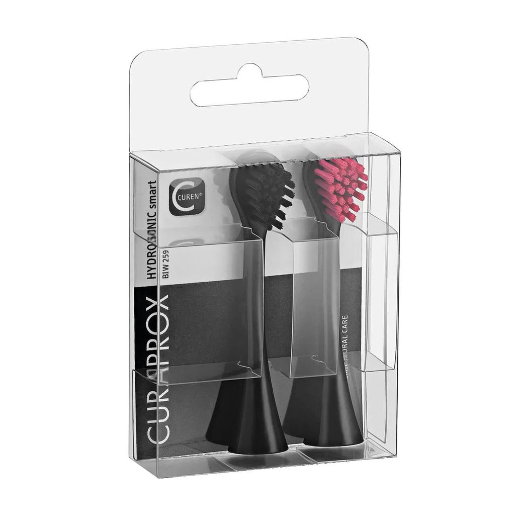 Refil para Escova de Dente Elétrica Curaprox Sensitive Hydrosonic CHS200 com 2 cabeças