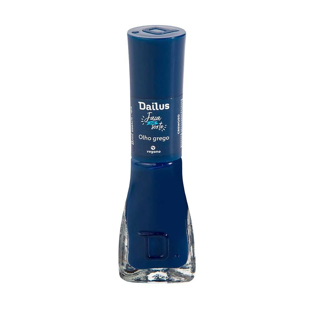 Esmalte Cremoso Dailus Faça Sua Sorte 8ml - Olho Grego Azul