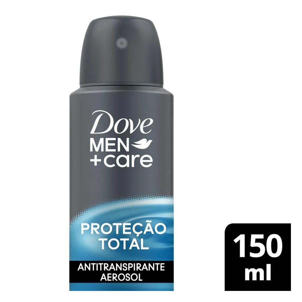 Desodorante Antitranspirante Aerosol Dove Men+Care Proteção Total Masculino 72h 150ml