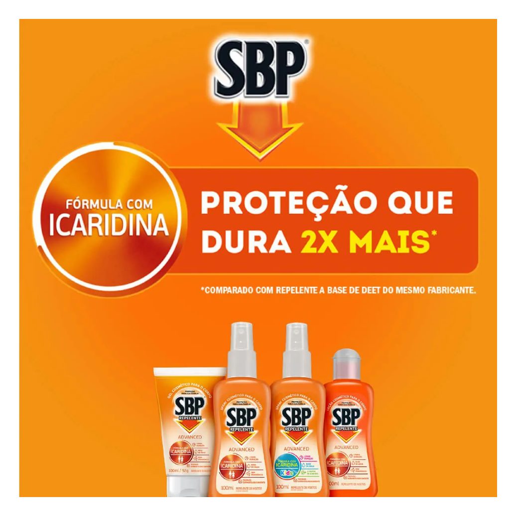 Repelente SBP Advanced Loção 175ml