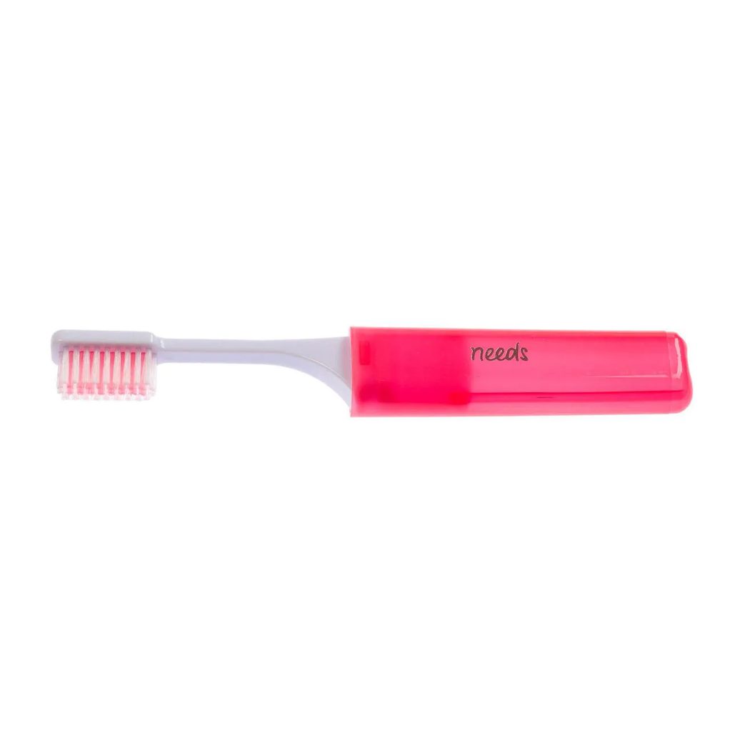 Escova de Dente Needs Portátil para Viagem Macia 1 Unidade