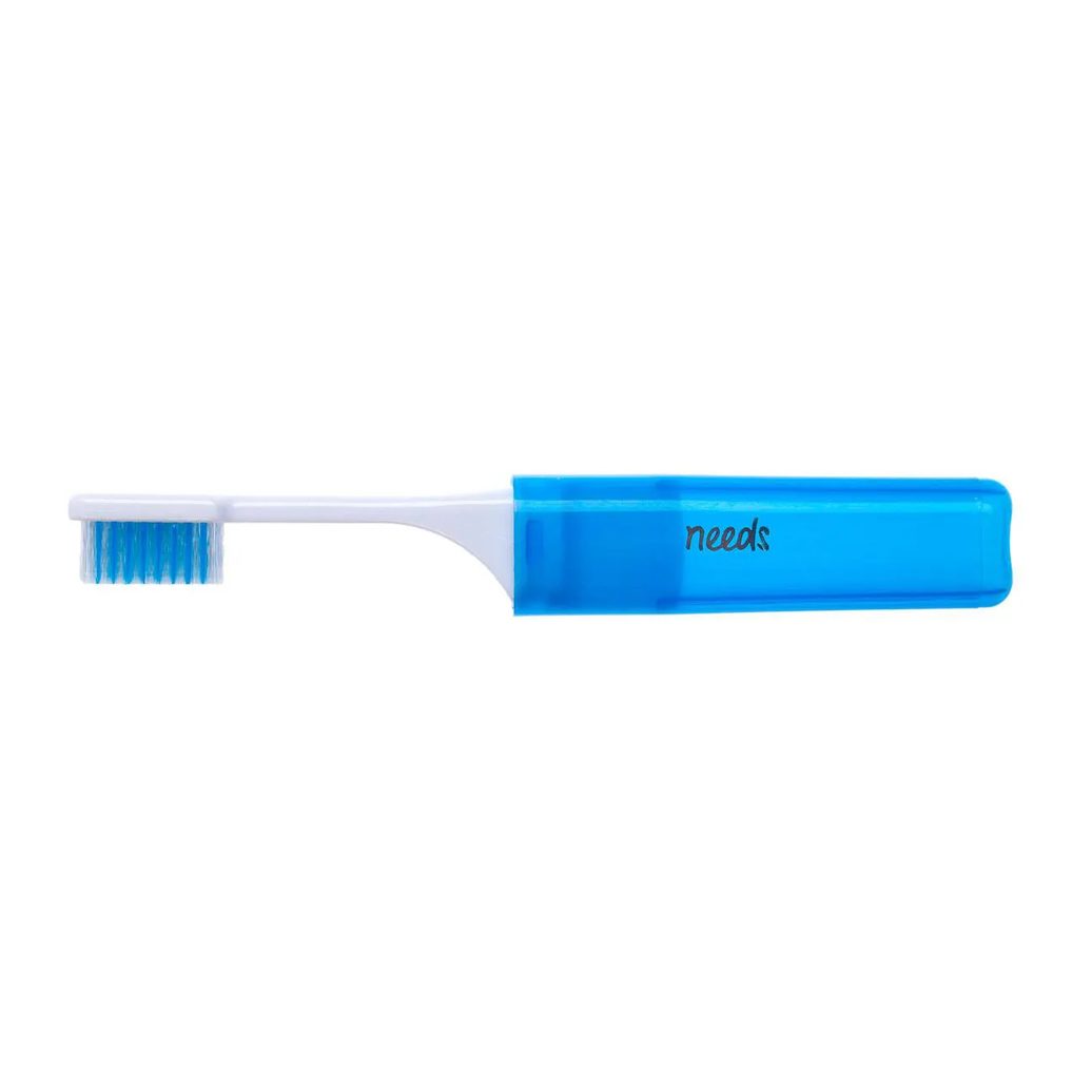 Escova de Dente Needs Portátil para Viagem Macia 1 Unidade