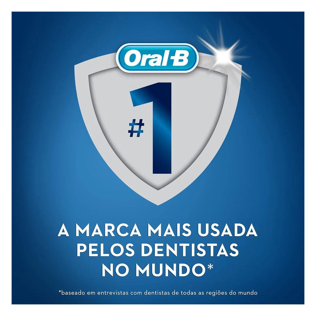 Escova de Dente Oral-B 123 Limpeza Brilhante Média 3 unidades