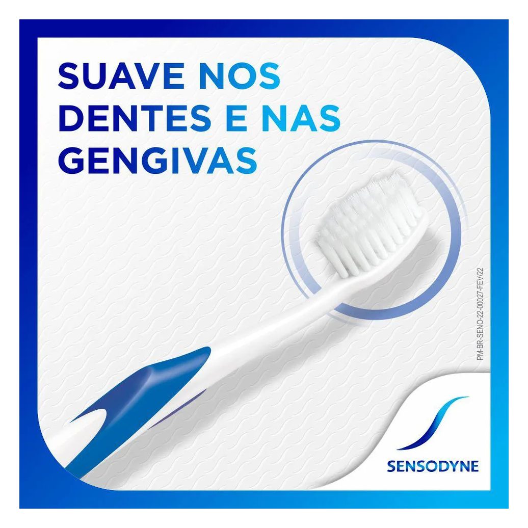 Kit Escova de Dente Sensodyne Gentle Suave às Gengivas 2 unidades