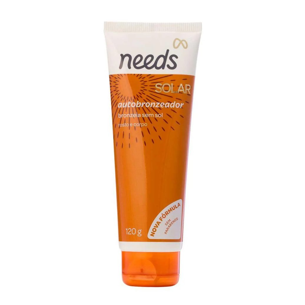 Autobronzeador Needs Solar Rosto e Corpo 120g