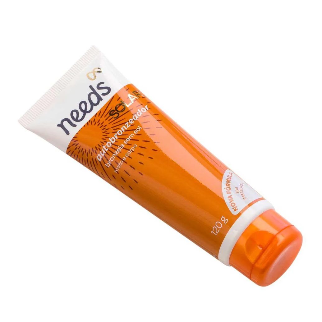 Autobronzeador Needs Solar Rosto e Corpo 120g