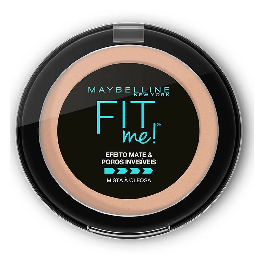 Pó Compacto Maybelline Fit Me N03 Médio Claro Neutro Efeito Mate com 1 unidade