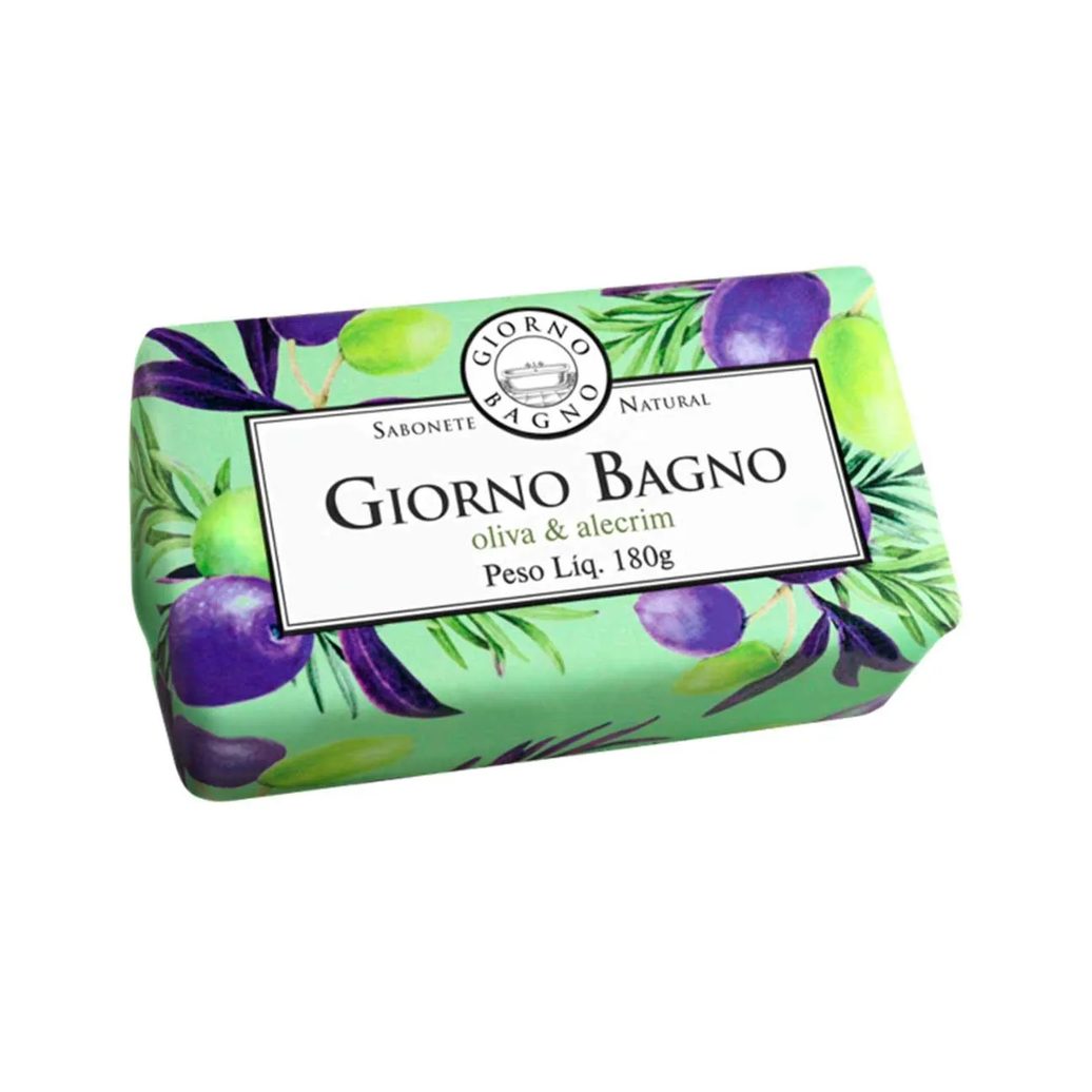Sabonete em Barra Giorno Bagno Oliva & Alecrim 180g