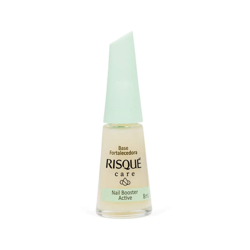 Kit Risqué Care Secante Express + Removedor de Esmalte 7 em 1 + Base Fortalecedora para Unhas