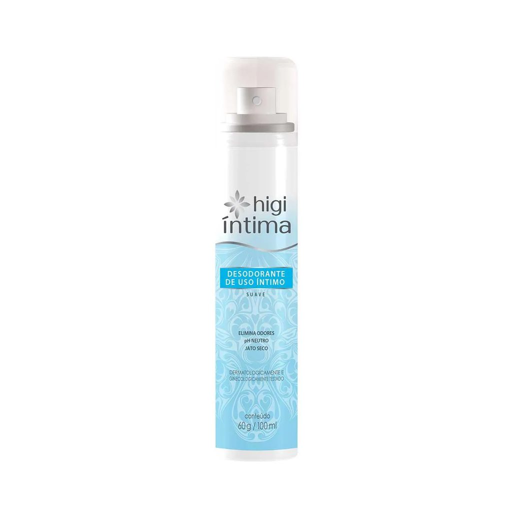 Desodorante Íntimo Higi Íntima Suave Aerossol 100ml