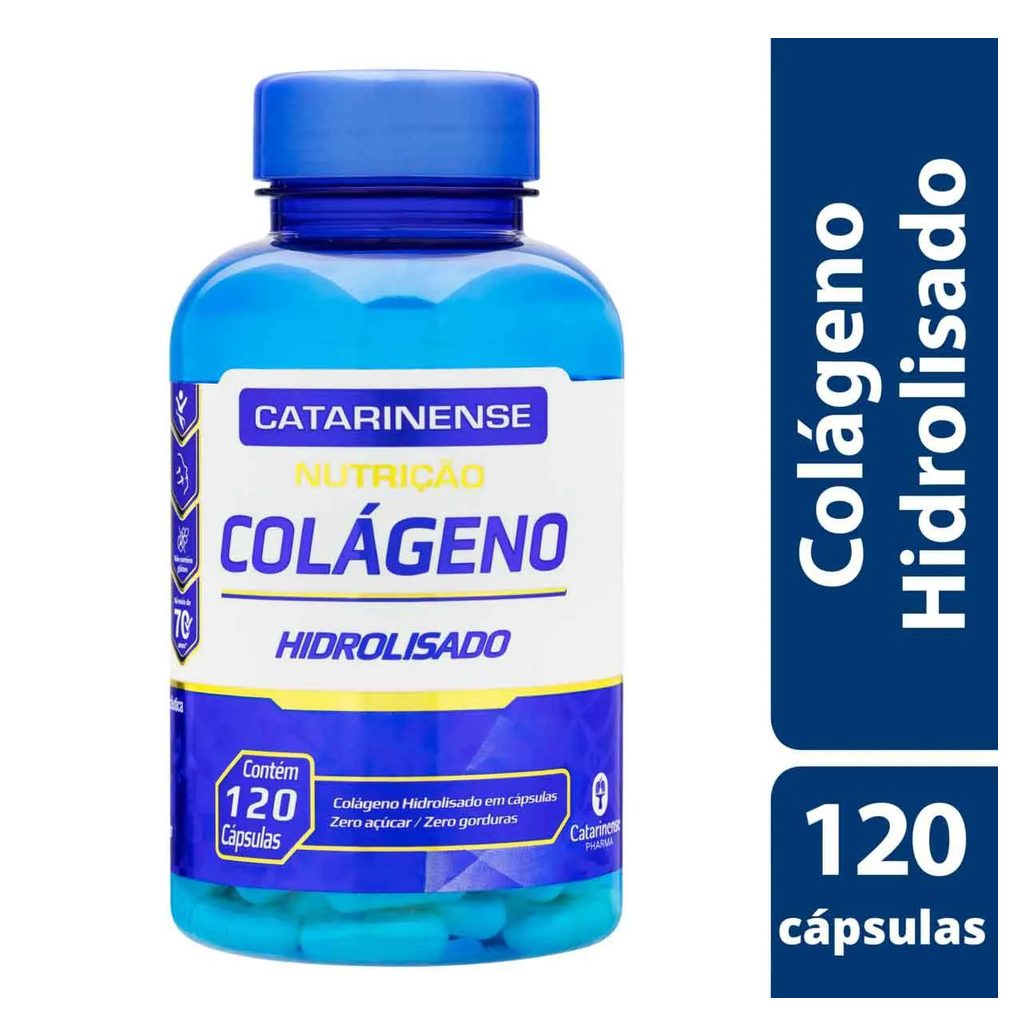 Colágeno Hidrolisado Catarinense com 120 cápsulas