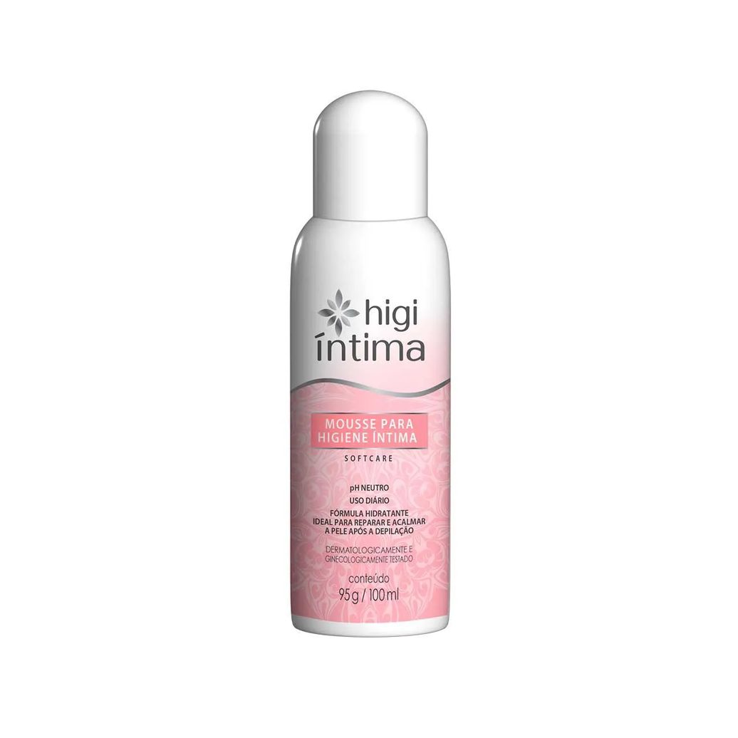 Mousse para Higiene Íntima Higi Íntima Softcare com 100ml