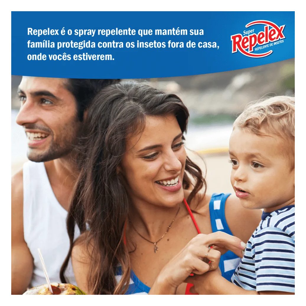 Repelente Super Repelex Family Care Aerosol 200ml