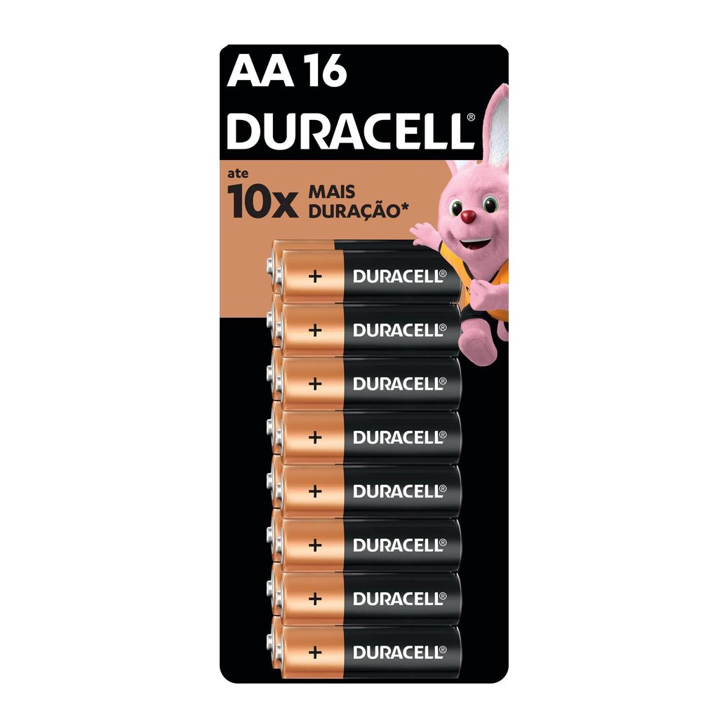 Pilha Alcalina Aaa Duracell 1.5v Palito - 2 unidades