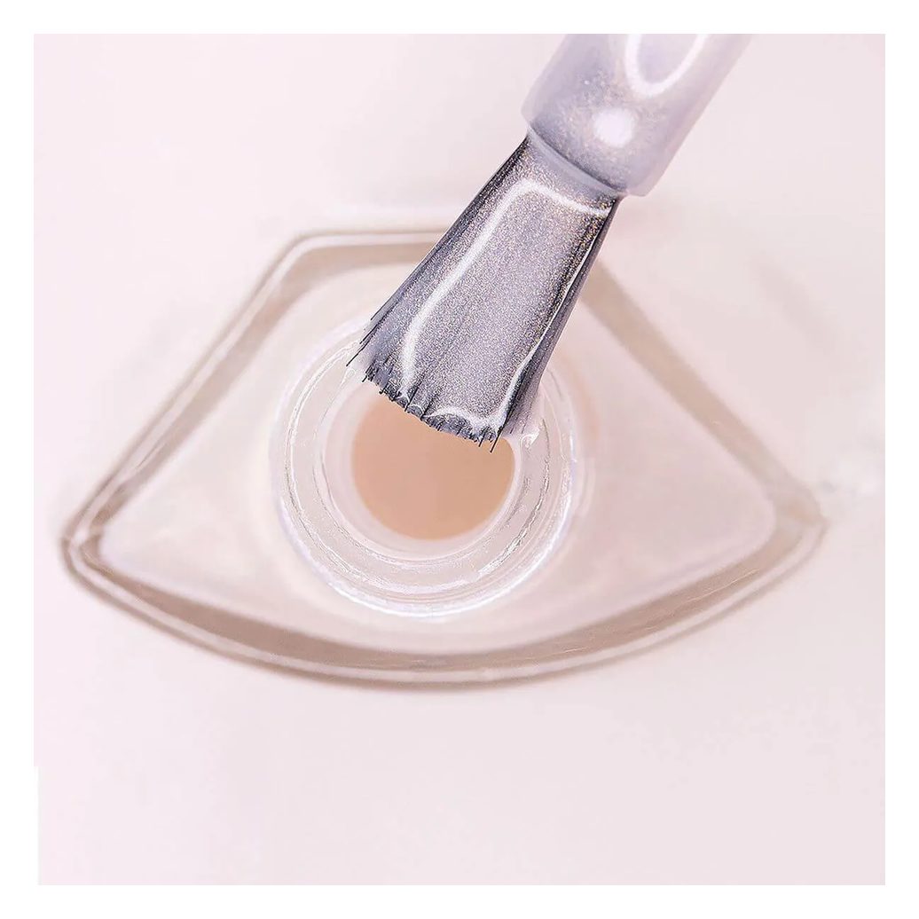 Esmalte Risqué Diamond Gel Branco Camafeu Hipoalergênico com 9,5ml