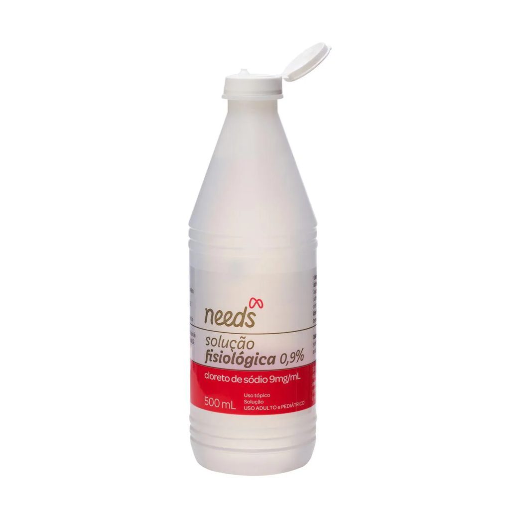 Soro Fisiológico Cloreto de Sódio 0,9% Needs 500ml