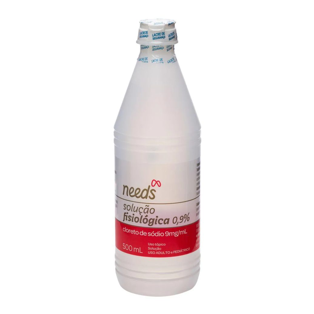 Soro Fisiológico Cloreto de Sódio 0,9% Needs 500ml