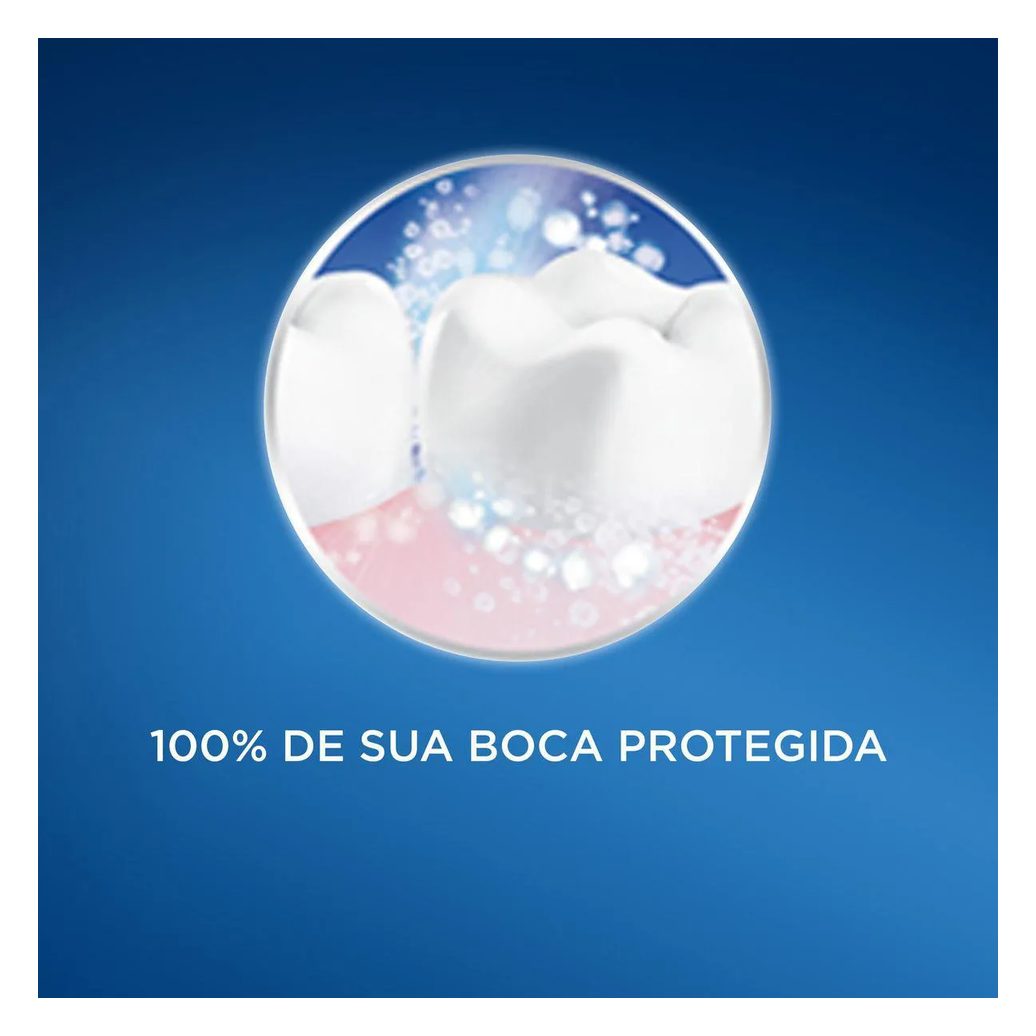 Creme Dental Oral-B 100% de Sua Boca Cuidada Menta 70g