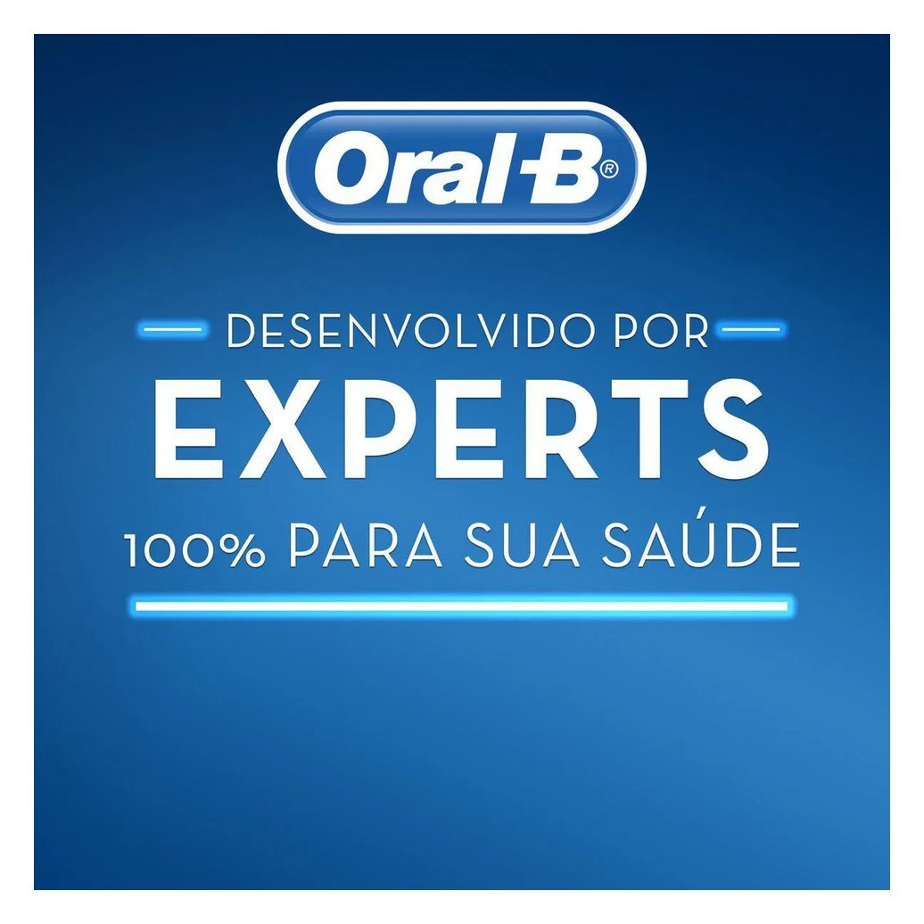 Creme Dental Oral-B 100% de Sua Boca Cuidada Menta 70g