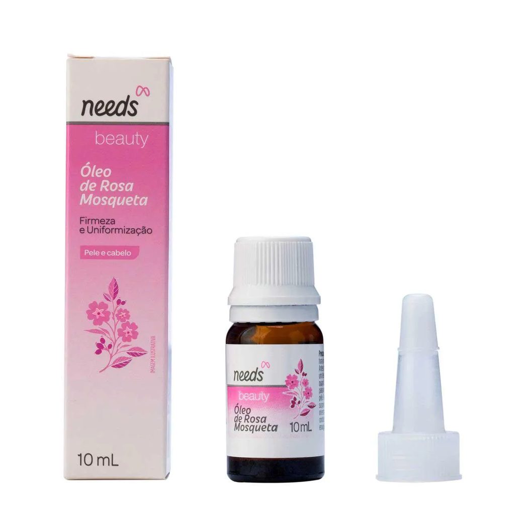 Óleo de Rosa Mosqueta Needs Beauty Pele e Cabelo 10ml