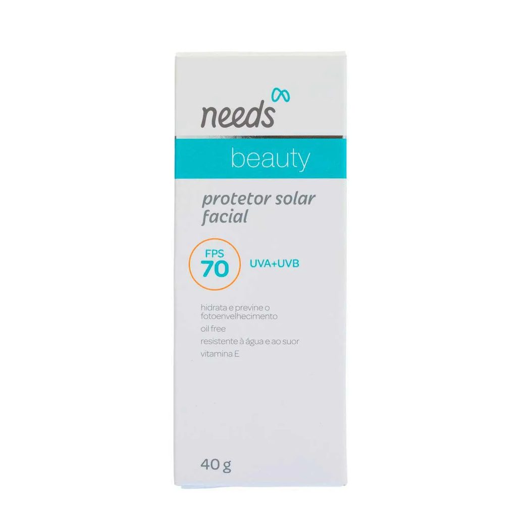 Kit Protetor Solar Needs FPS 70 Facial 40g + Spray Corporal 180ml