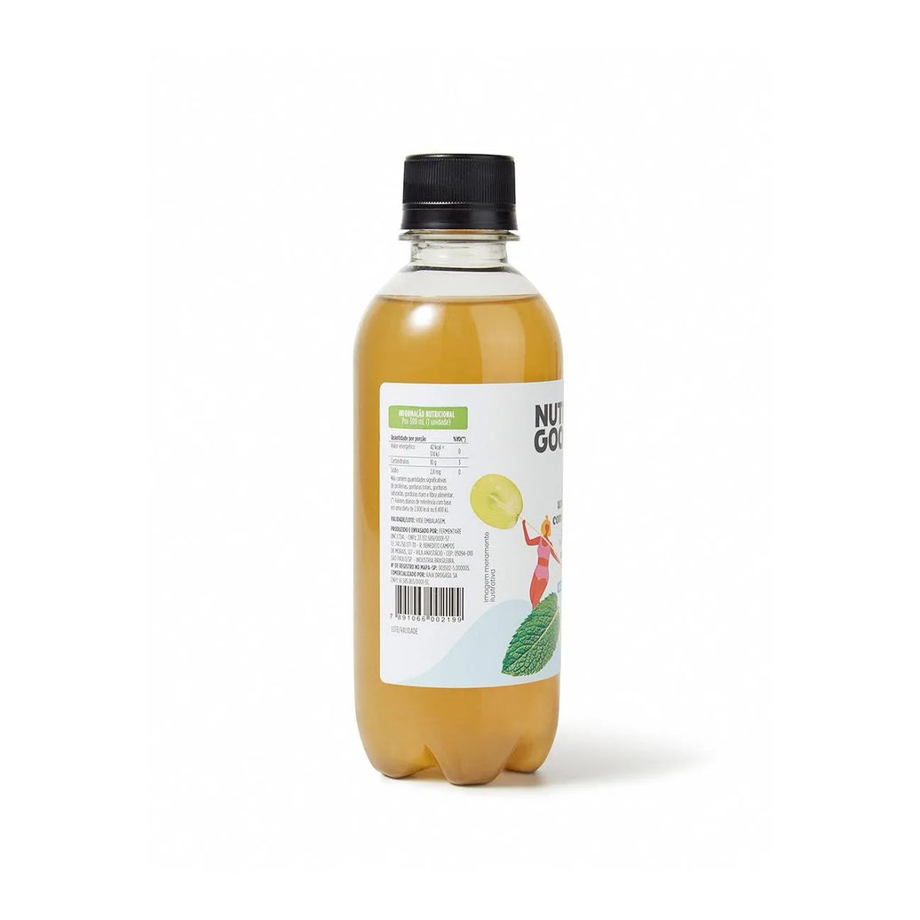 Kombucha Uva Verde com Hortelã Nutrigood 300ml