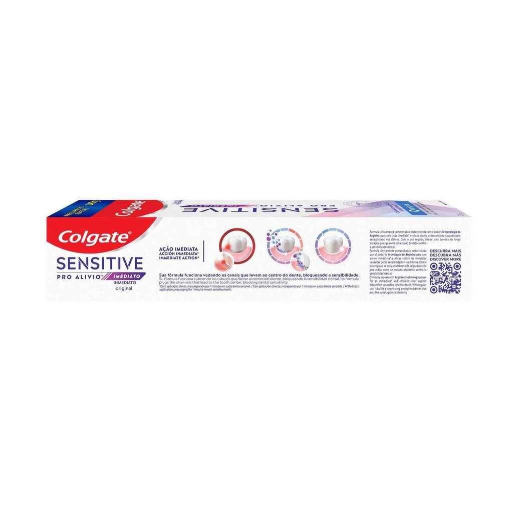 Pasta de Dente Colgate Sensitive Pro-Alívio Imediato com 140g