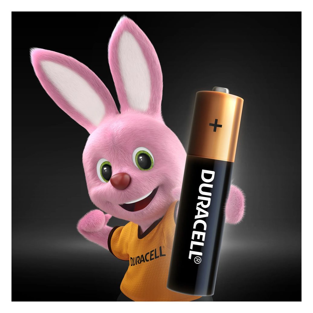 Pilha AAA Duracell Palito com 4 unidades