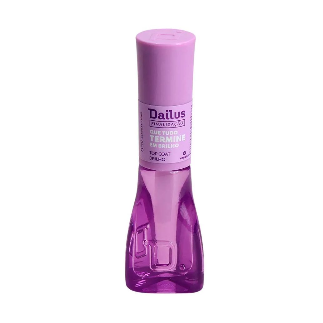 Top Coat Dailus Que Tudo Termine em Brilho 8ml