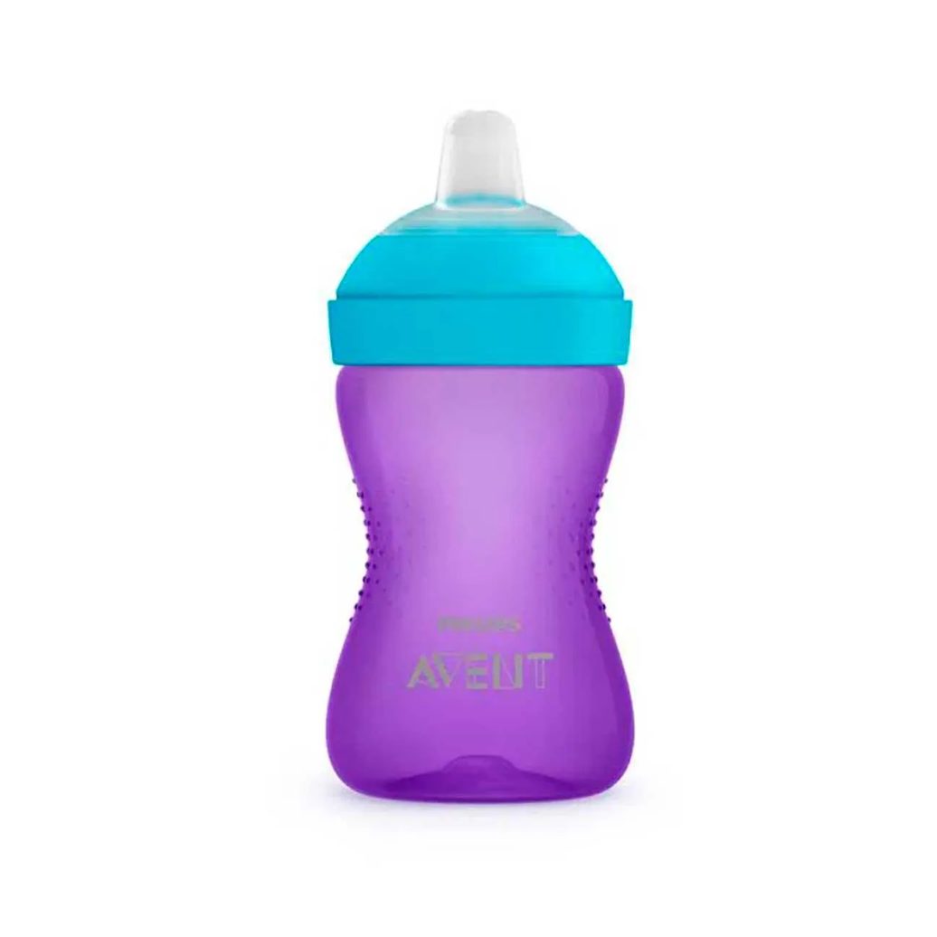 Copo de Transição Philips Avent My Grippy Roxo e Azul 300ml