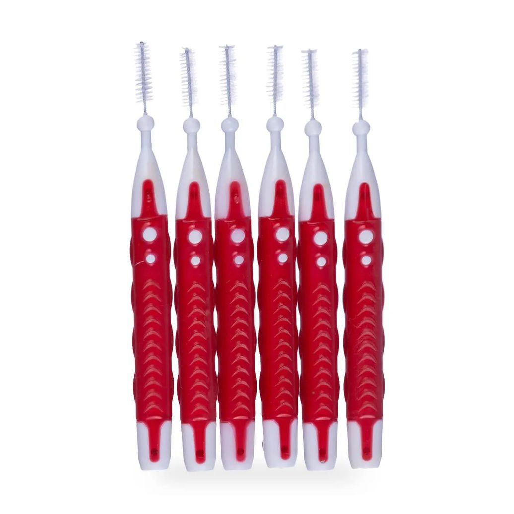 Escova de Dente Interdental Bitufo Interclean Extrafina Cilíndrica com 6 unidades