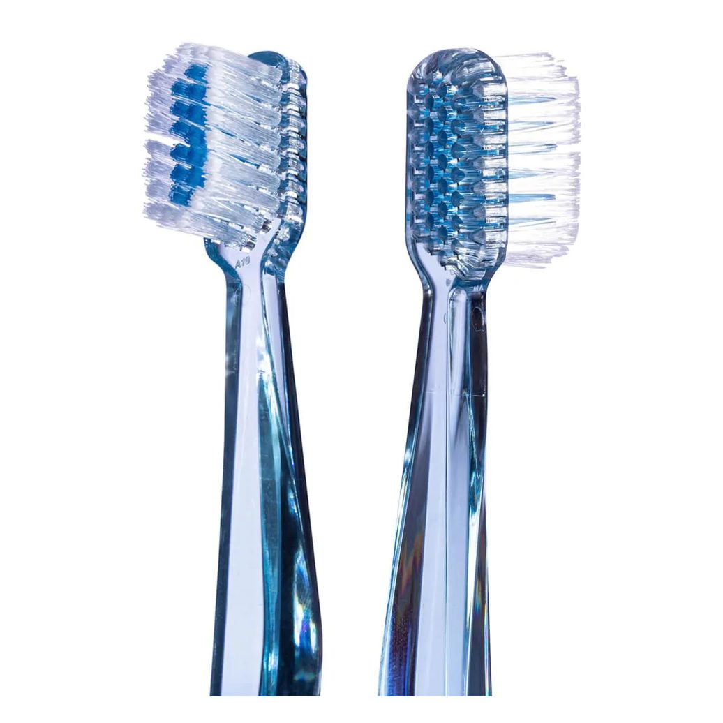 Escova de Dente Ortodôntica Bitufo Class Orto Macia+Média com 1 unidade + 1 protetor de cerdas