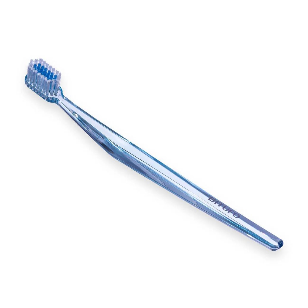 Escova de Dente Ortodôntica Bitufo Class Orto Macia+Média com 1 unidade + 1 protetor de cerdas