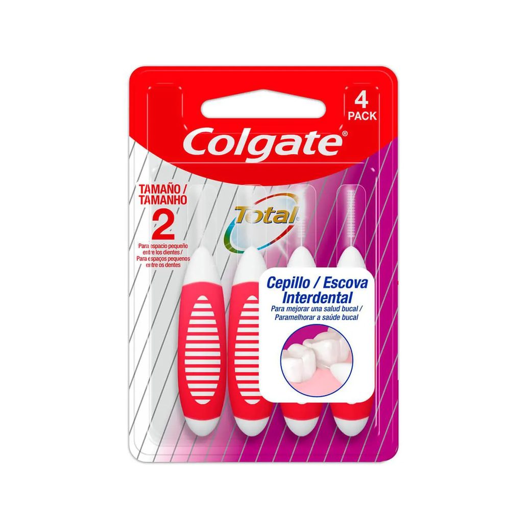 Escova Interdental Colgate com 4 unidades