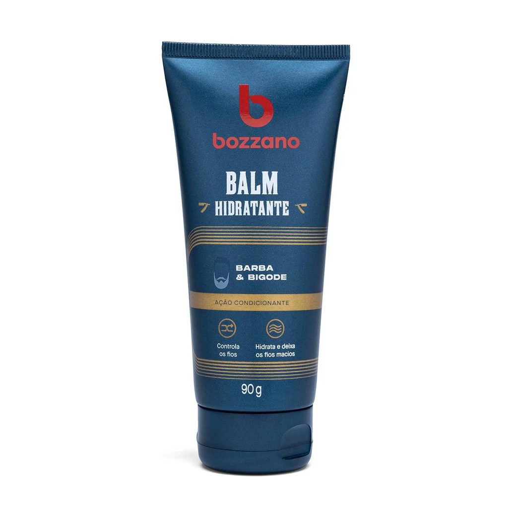 Bálsamo Barba e Bigode Bozzano Hidratante com 90g