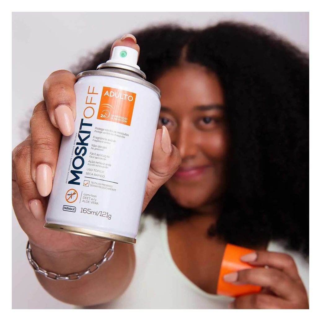 Repelente Moskitoff Adulto Aerosol Deet 165ml