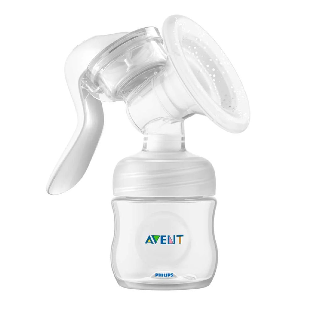 Extrator de Leite Manual Avent Lótus Transparente SCF430/01 com 1 unidade